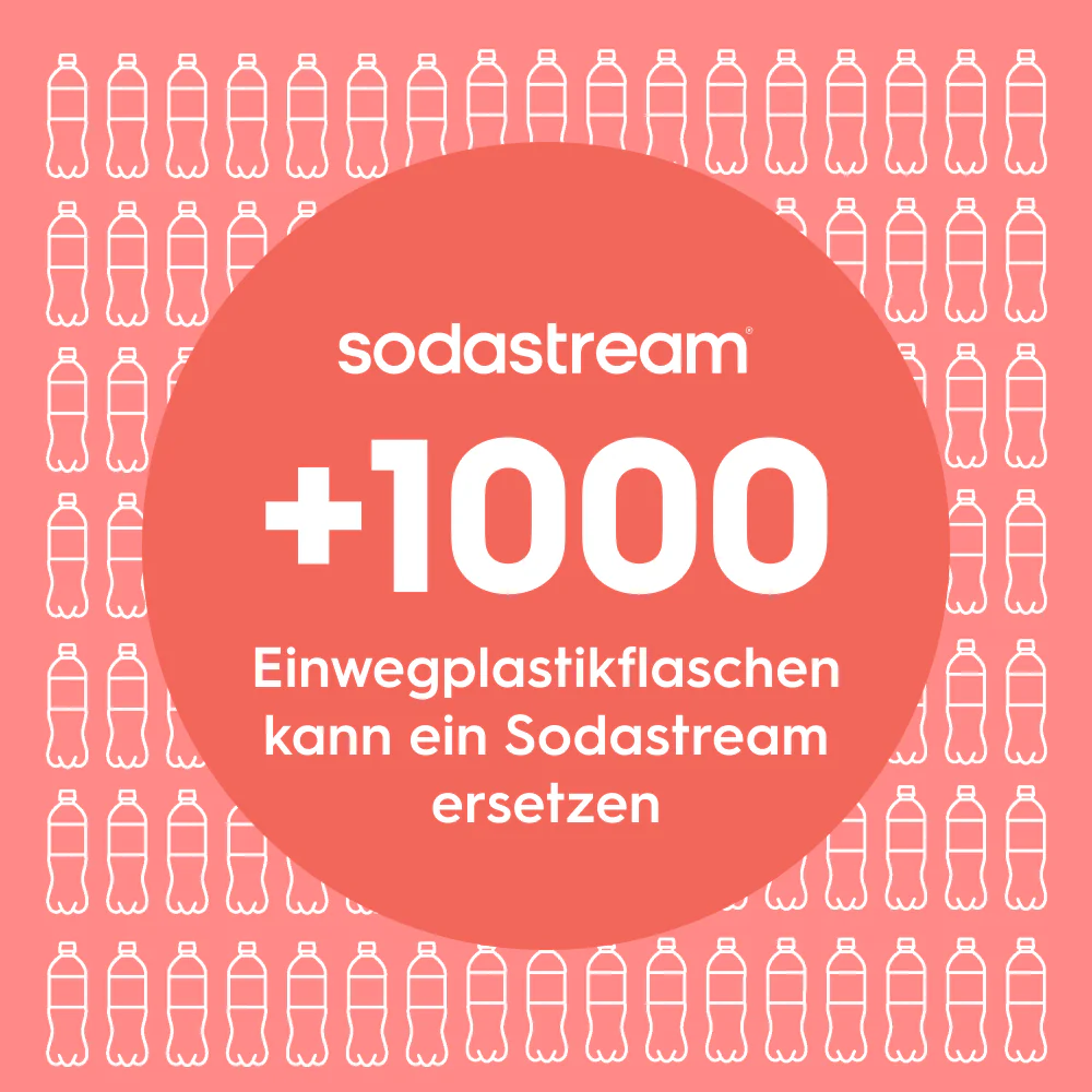 fizz & go Edelstahl Sprudlerflasche (Papaya) 0,9 L, 1er-Pack - Image 4