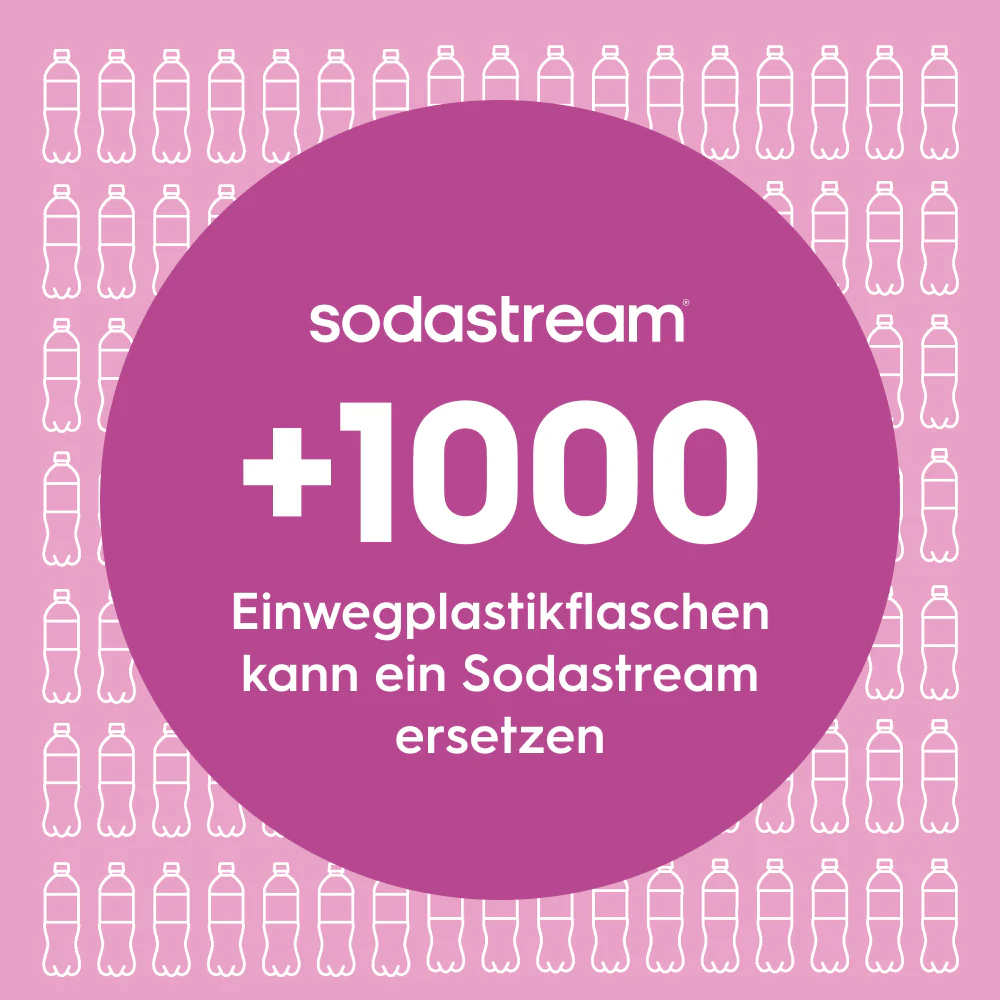 fizz & go Edelstahl Sprudlerflasche (Guava) 0,9 L, 1er-Pack - Image 4