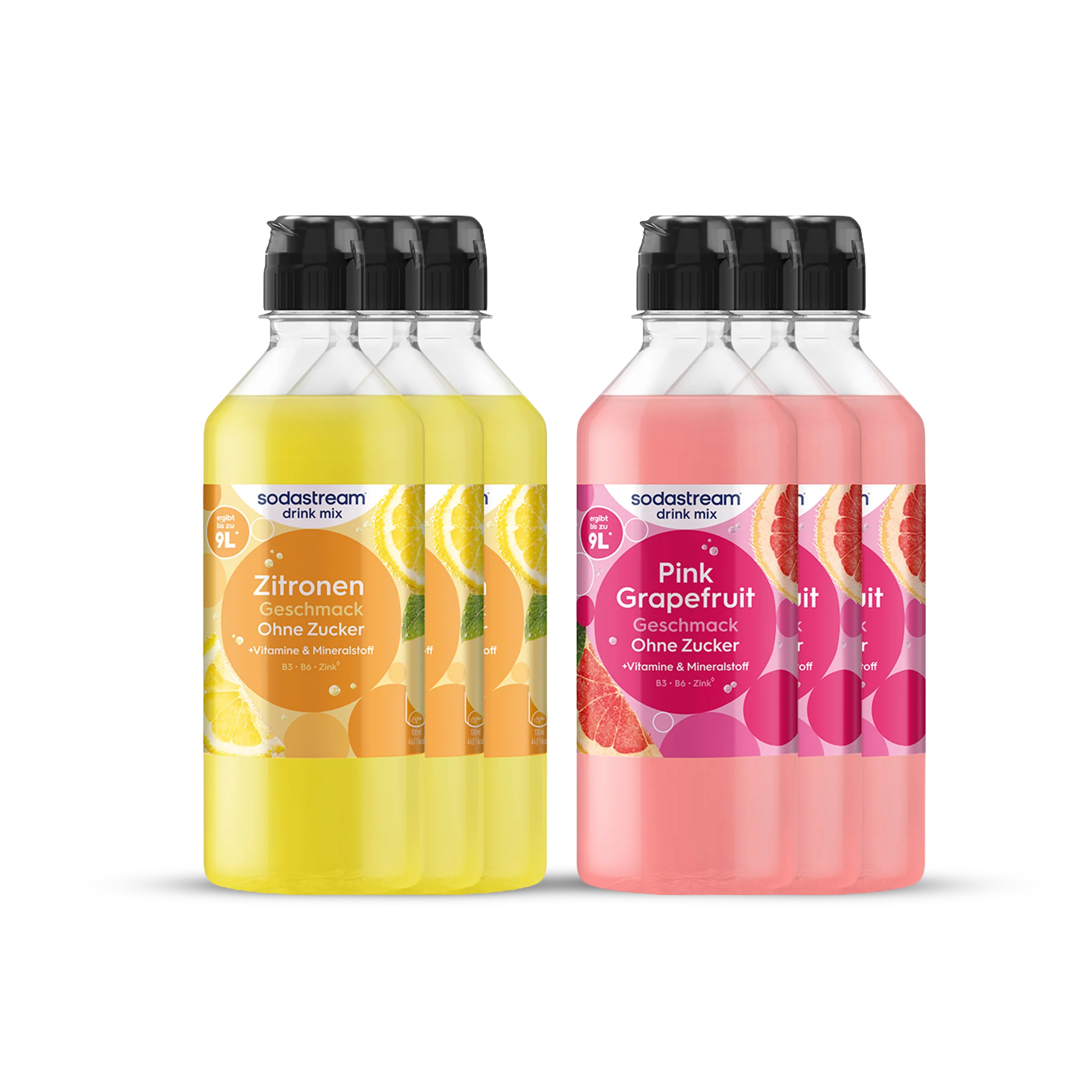 Zitrus Sirup drink mix 440 ml, 6er-Pack